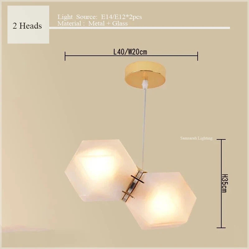 2024 Modern LED Chandelier Nordic Home Decoration  Club Front Desk Hanging Light Office Restaurant Ceiling Chandelier