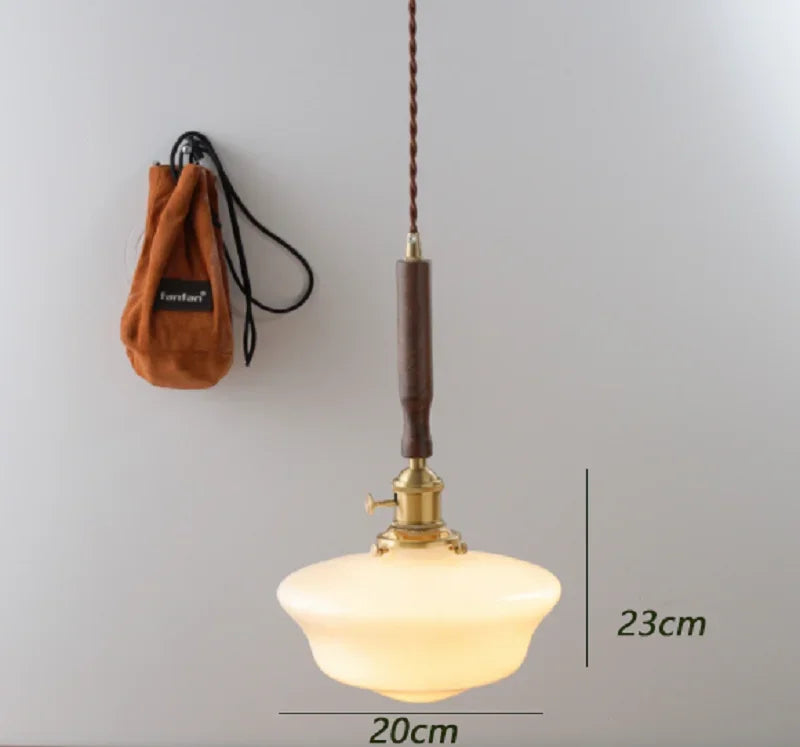suspension en verre pour décoration intérieure moderne élégante