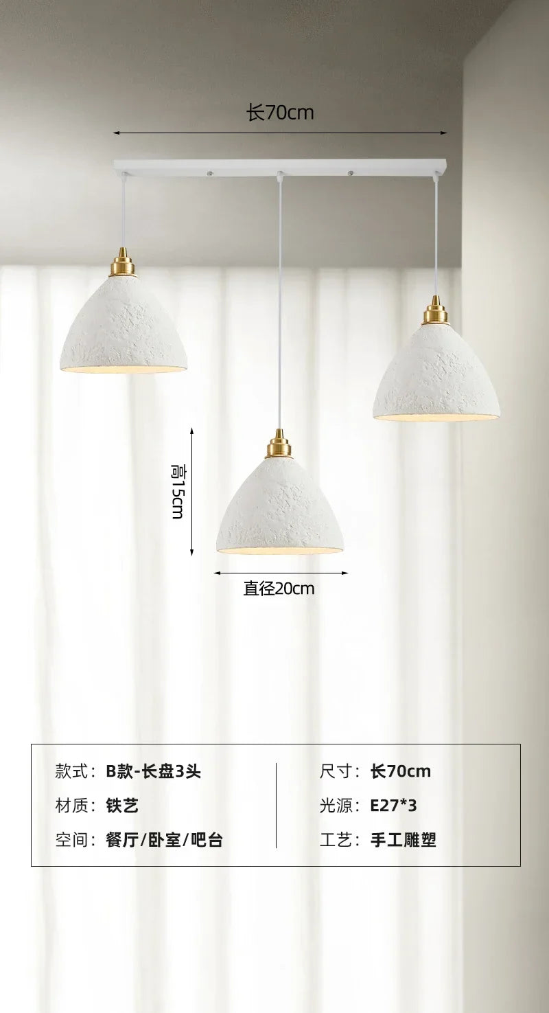 suspension artisanale wabi-sabi pour ambiance japonaise moderne