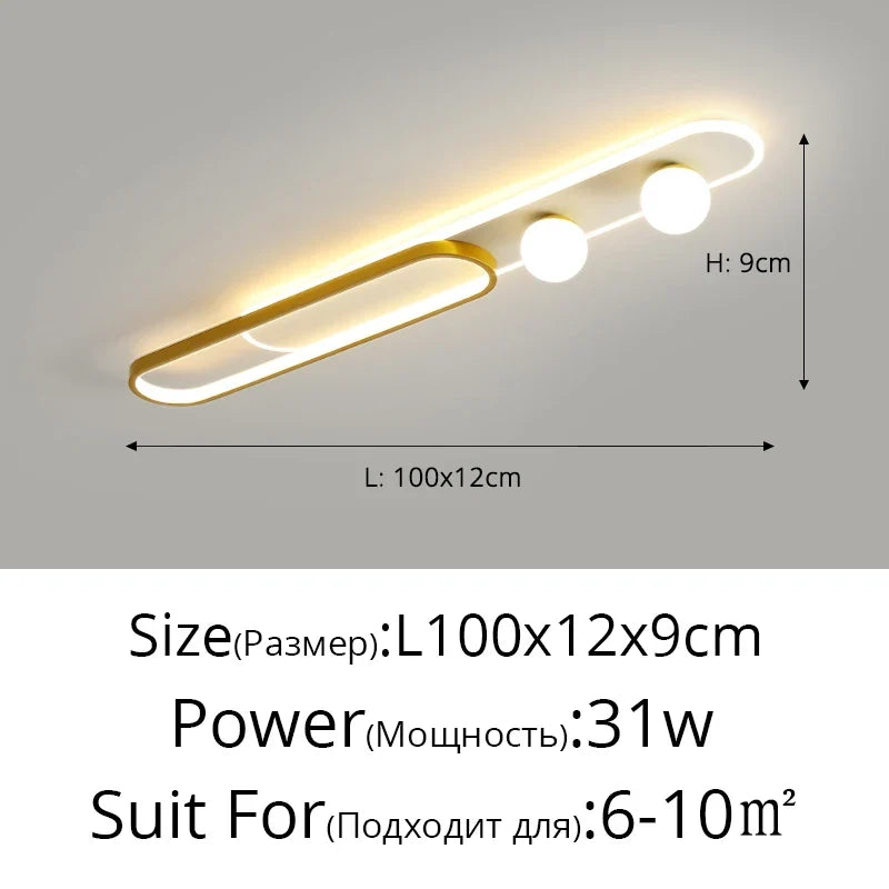 Plafonnier led moderne pour foyer hôtel hall et maison