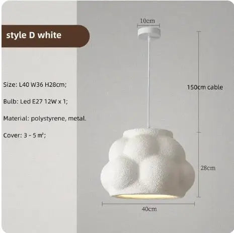lustre led japonais créatif pour décoration intérieure artistique