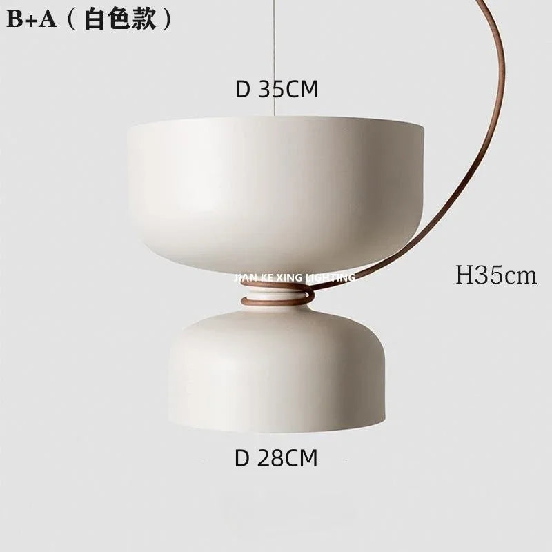 lustre d'art créatif danois en fer forgé idéal pour restaurant