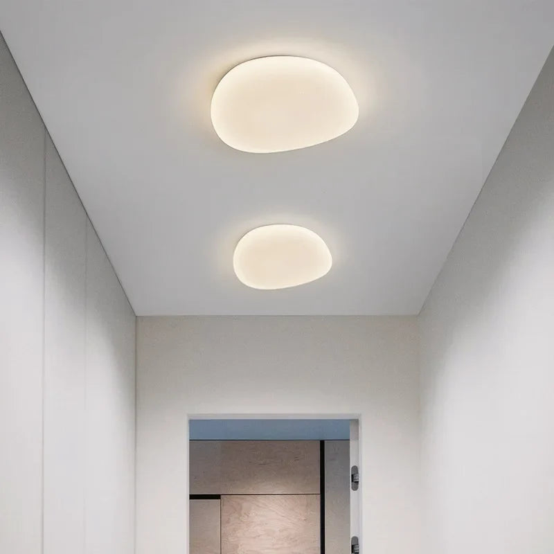 plafonnier led de style nordique avec simplicité créative