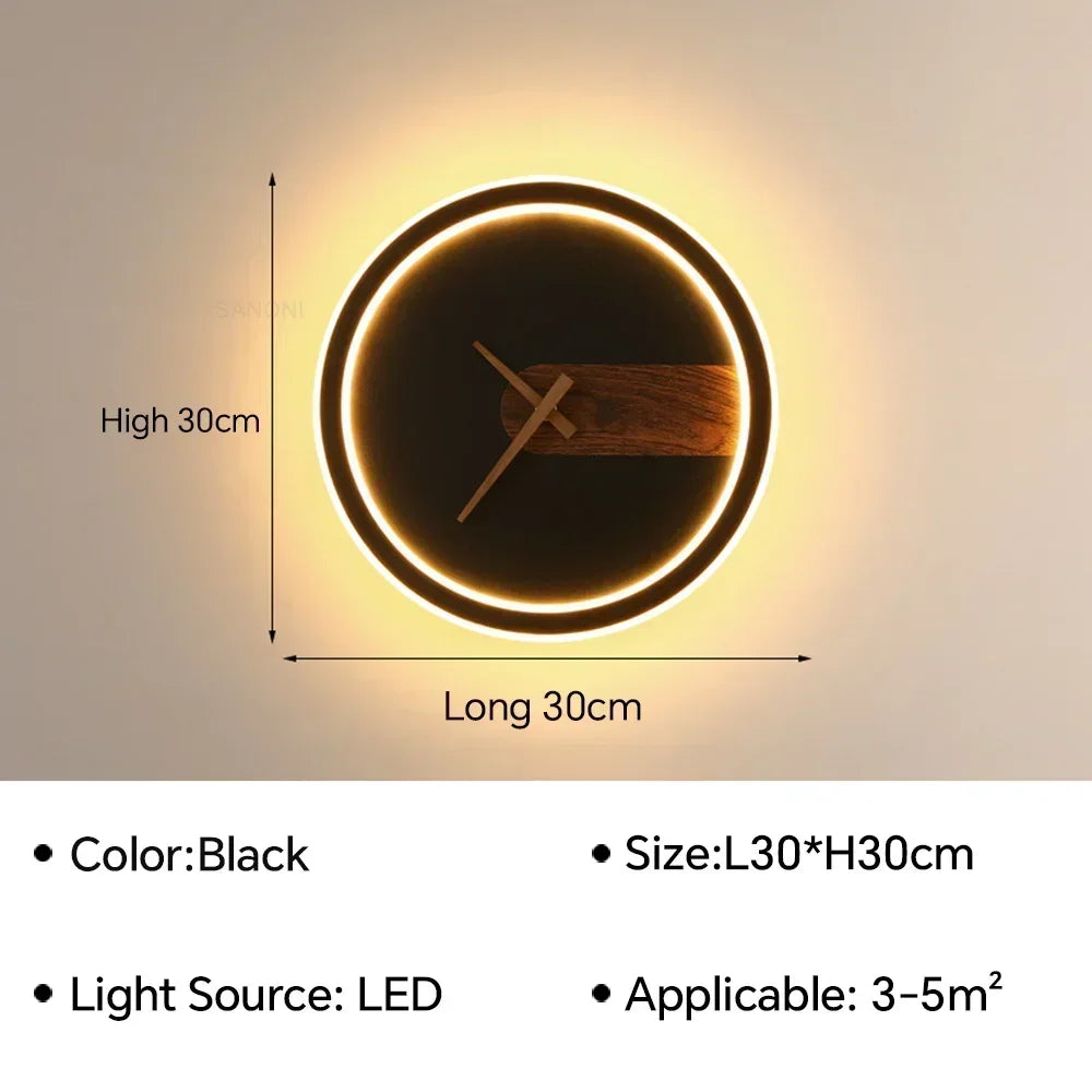 applique murale moderne à led pour décoration intérieure élégante