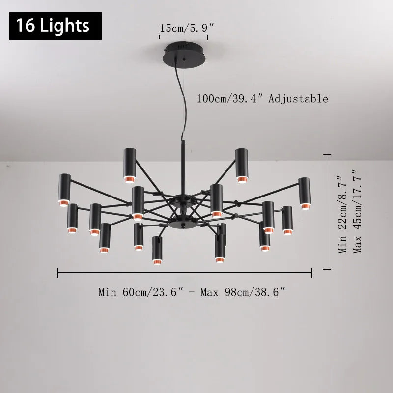 lustre moderne design pour un éclairage intérieur élégant