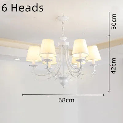 lustre en fer forgé noir et blanc design intérieur moderne
