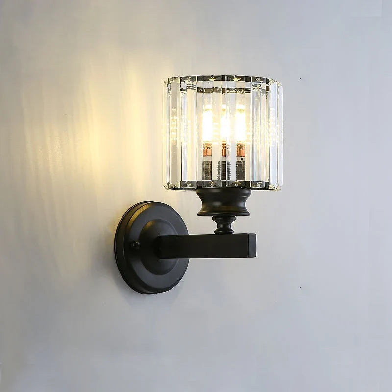 applique murale moderne en verre design nordique élégant pour décoration intérieure