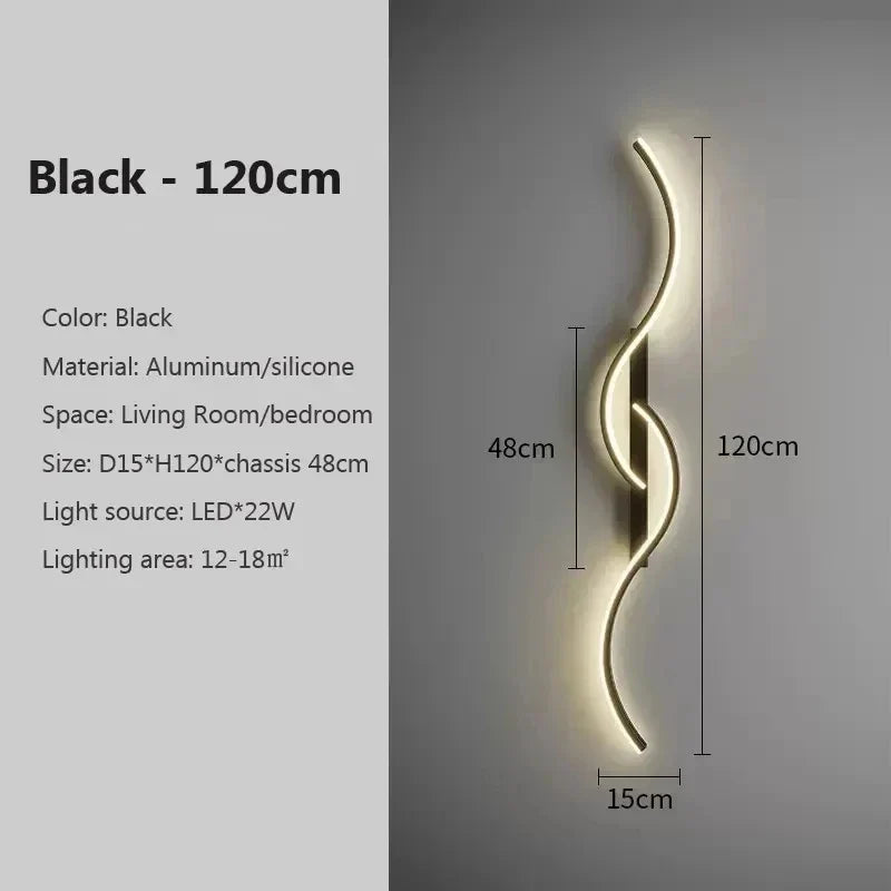 lustre simple éclairage suspendu horizontal pour intérieur moderne