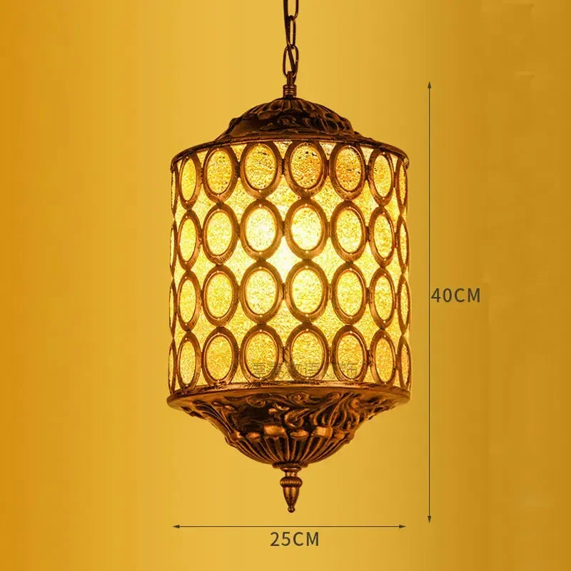 lustre suspendu asiatique décoratif pour intérieur bohème