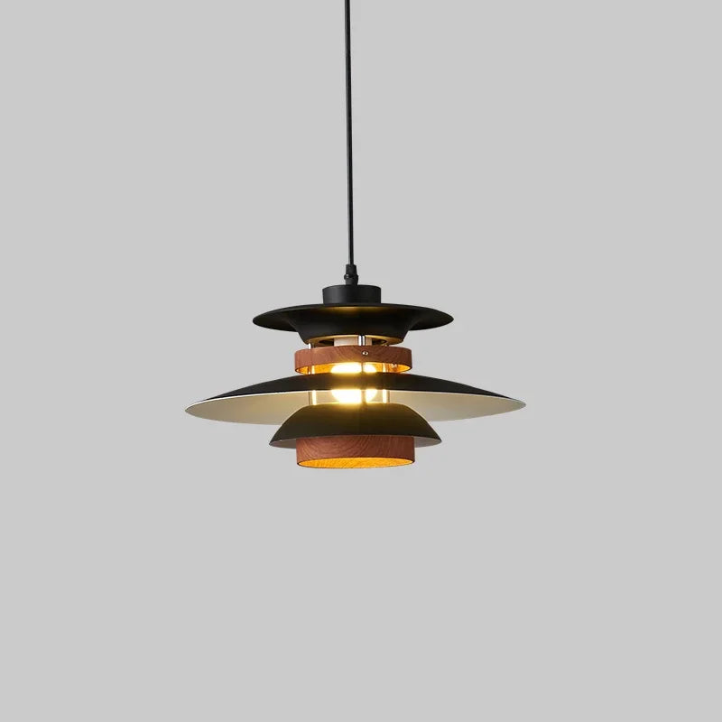 suspension moderne en forme de parapluie lumineux décoratif d'intérieur