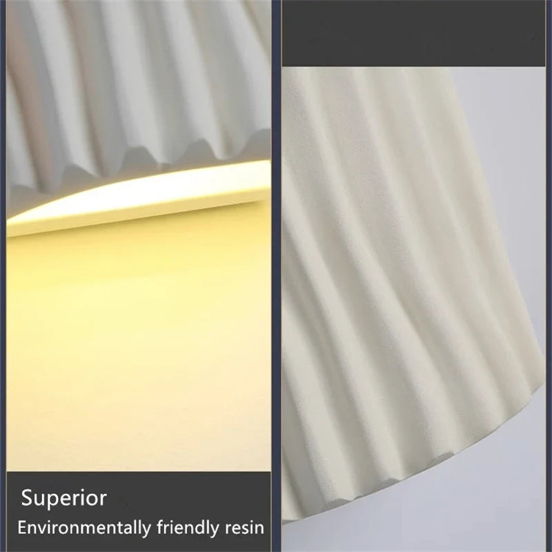 Bedroom bedside wall light, cream style living room background wall decoration light, corridor corridor atmosphere LED light