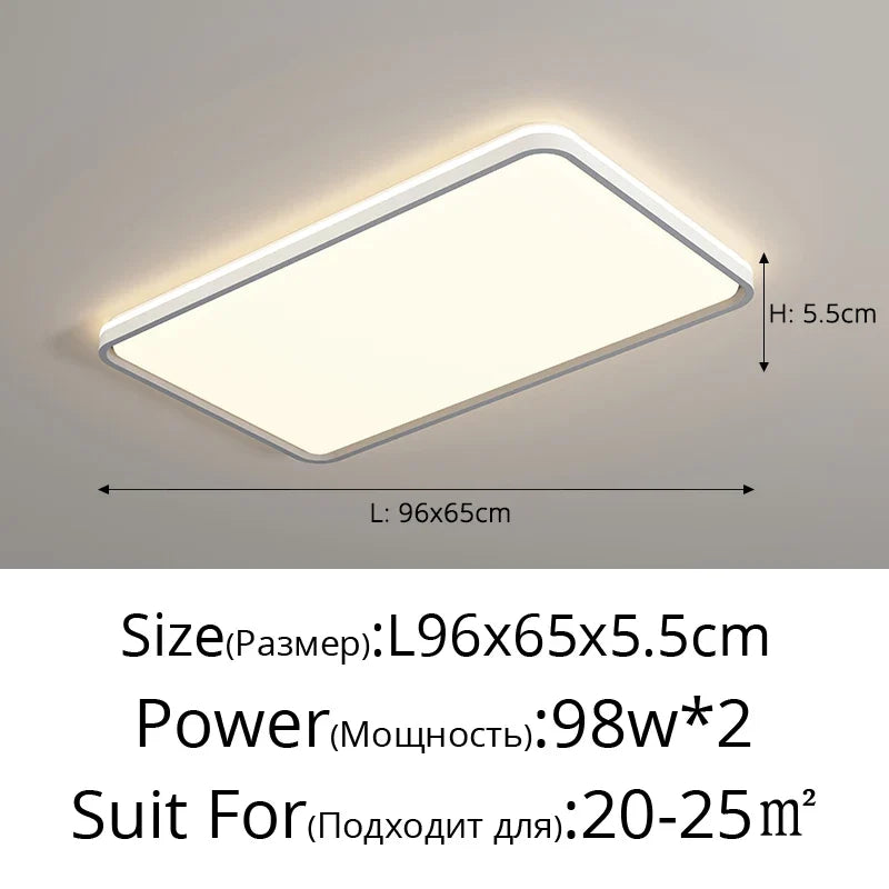 lustre led pour décoration intérieure avec lumières suspendues