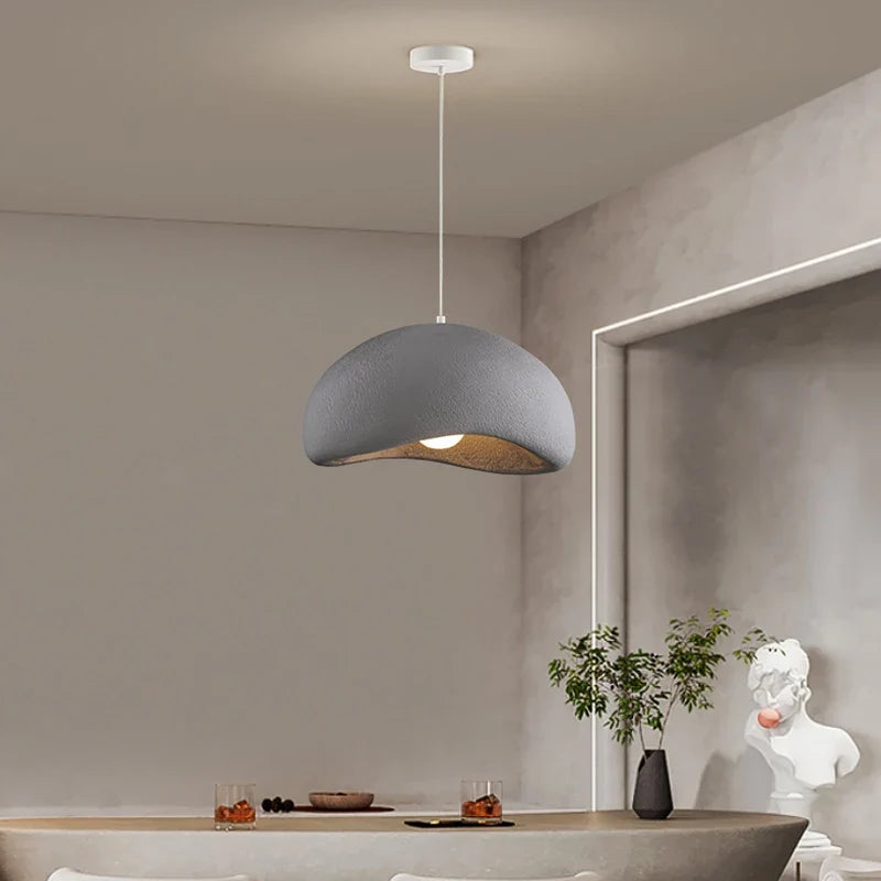 suspension design nordique en résine pour espaces modernes