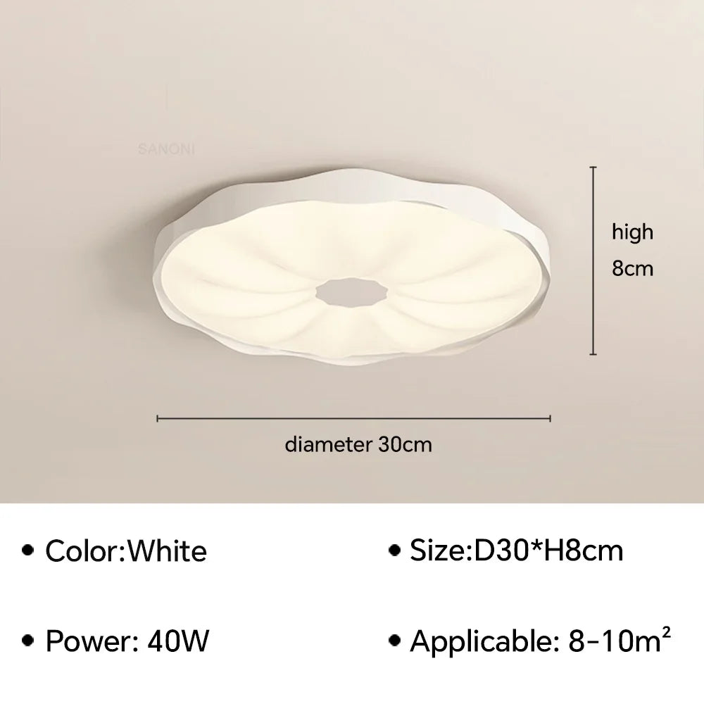 plafonnier créatif à led moderne pour décoration intérieure