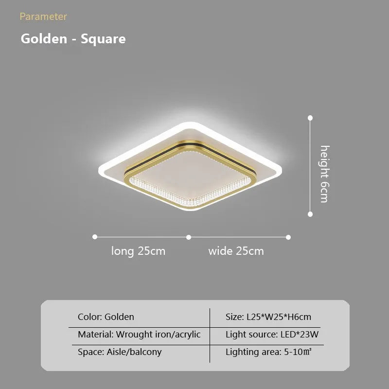 plafonnier moderne led luxueuse décoration intérieure nordique créative