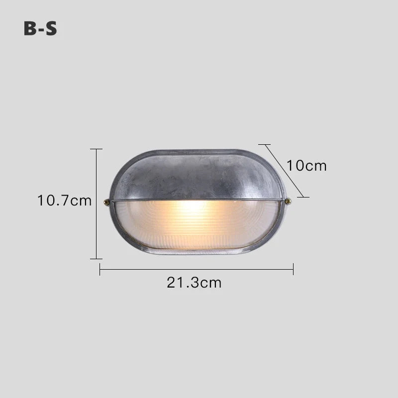 applique murale led rétro industrielle étanche pour extérieur et jardin