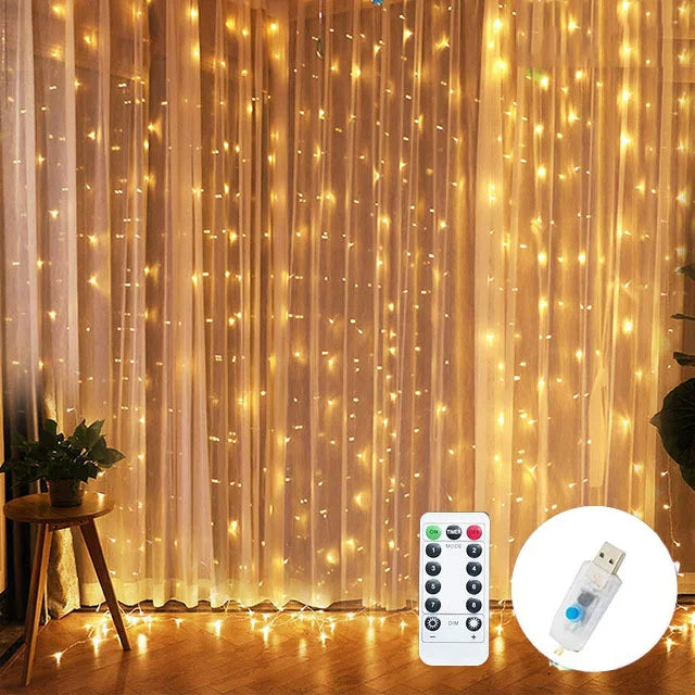 guirlande lumineuse usb pour mariage et décoration festive