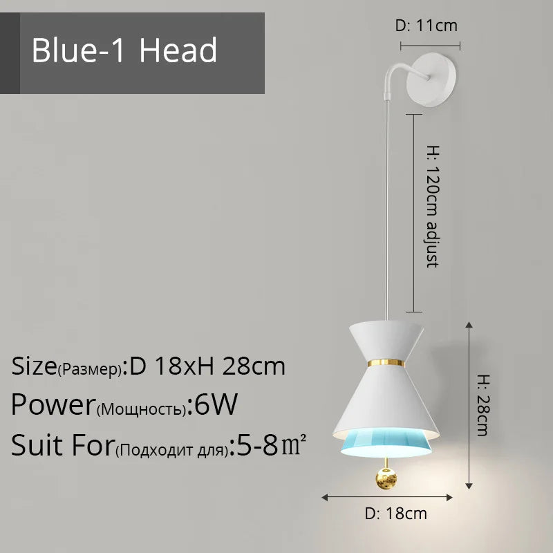 lustre créatif réglable tactile intelligent pour restaurant