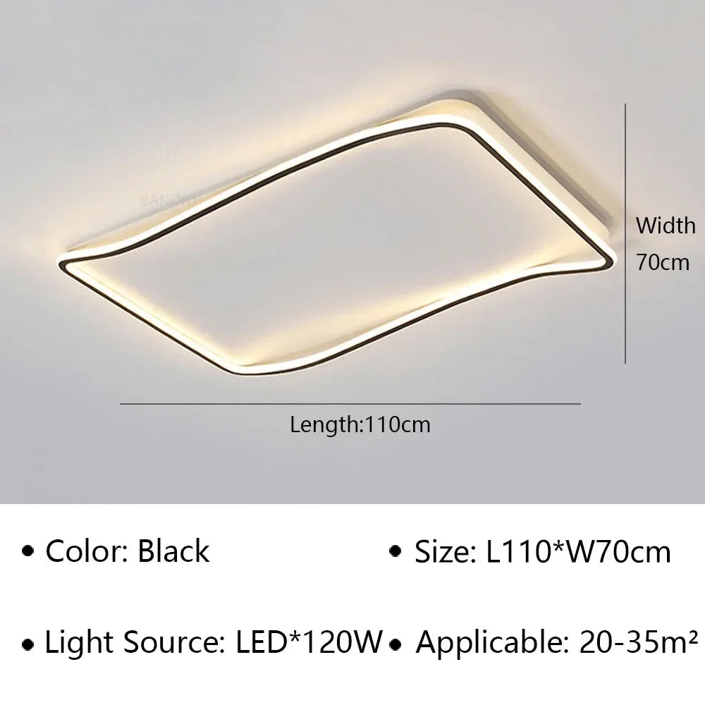 lustre led moderne simple pour diverses utilisations décoratives