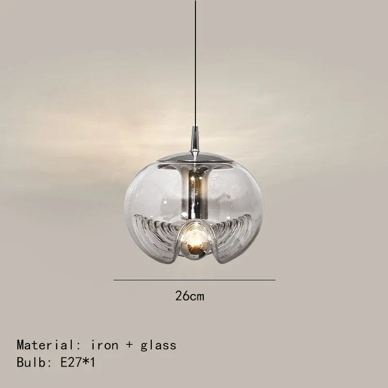 applique murale en verre pour intérieur élégant métal chromé