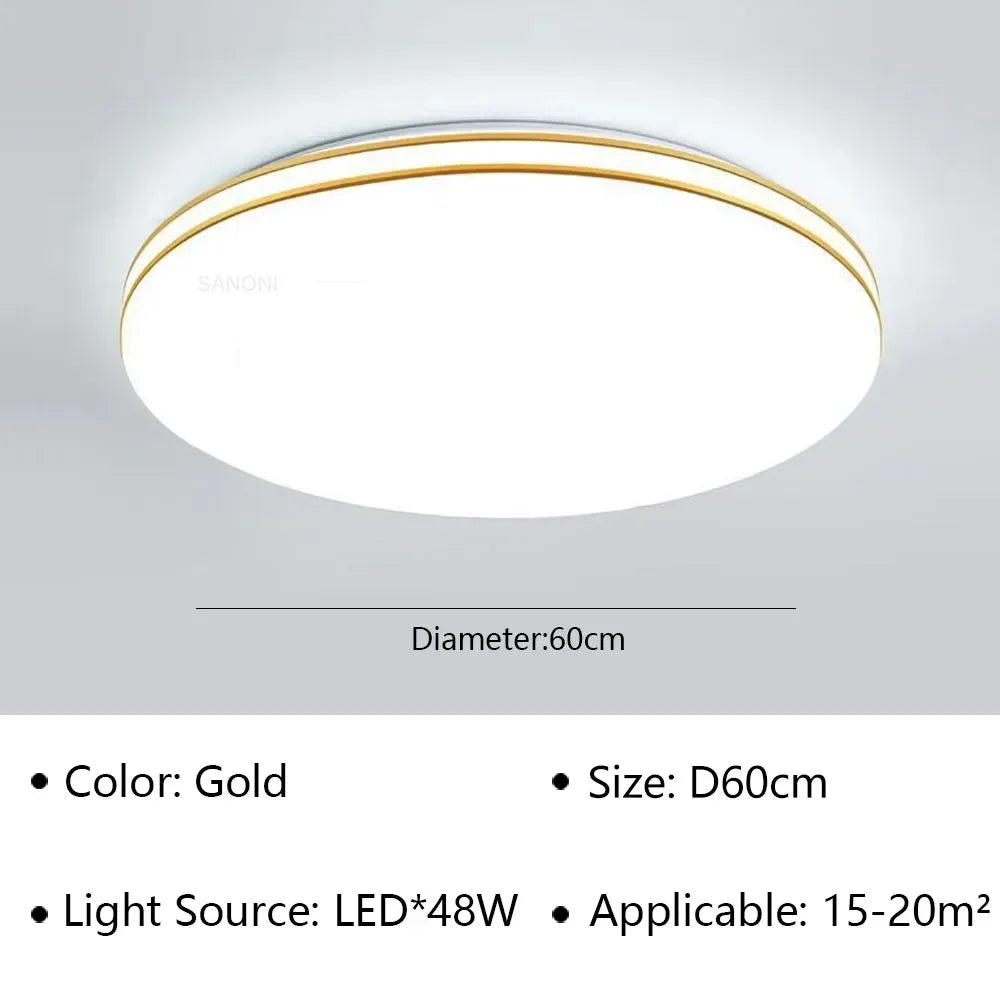 lustre moderne à leds pour décoration intérieure de maison