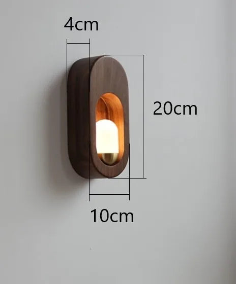 applique murale en bois design nordique pour décoration intérieure