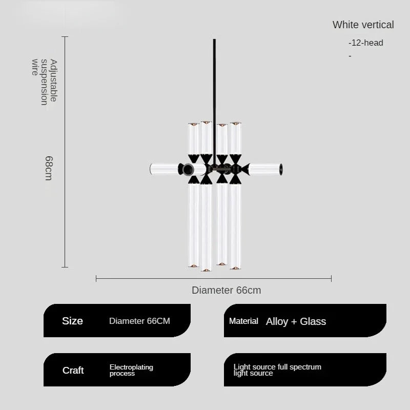 lampe à poser créative en verre design italien pour tous les espaces