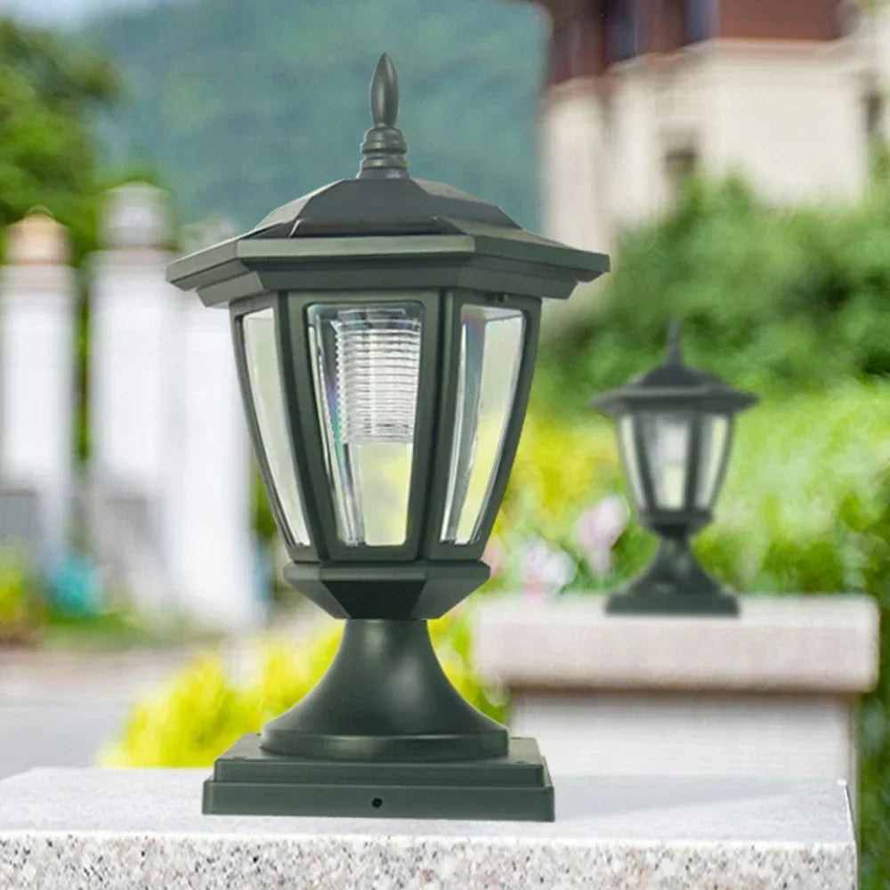 lampe solaire extérieure pour décoration de jardin et clôture