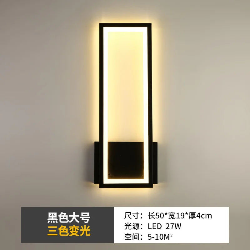 applique murale led moderne créative décorative idéale pour fond télévision