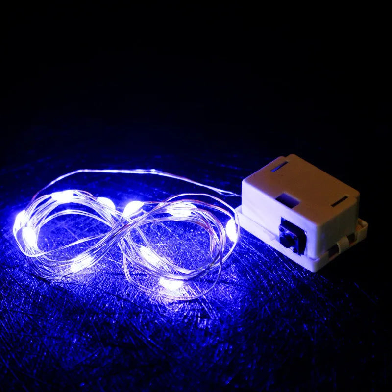 lot de 5 guirlandes lumineuses à led pour décorations festives