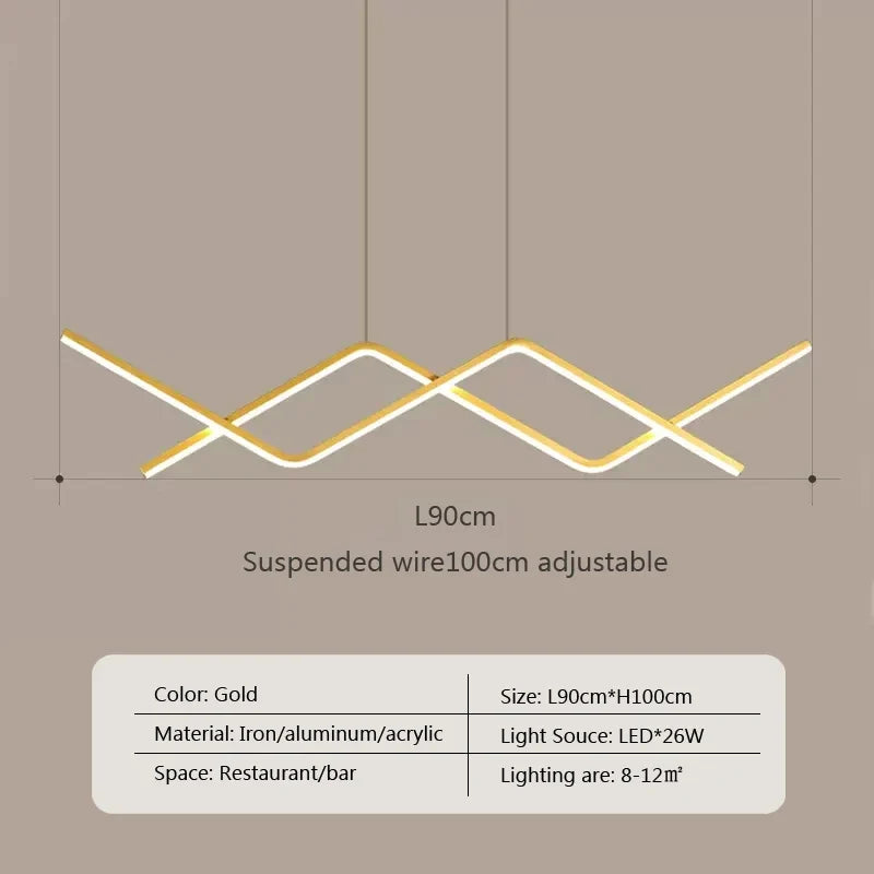 lustre moderne à led avec télécommande pour intérieur élégant