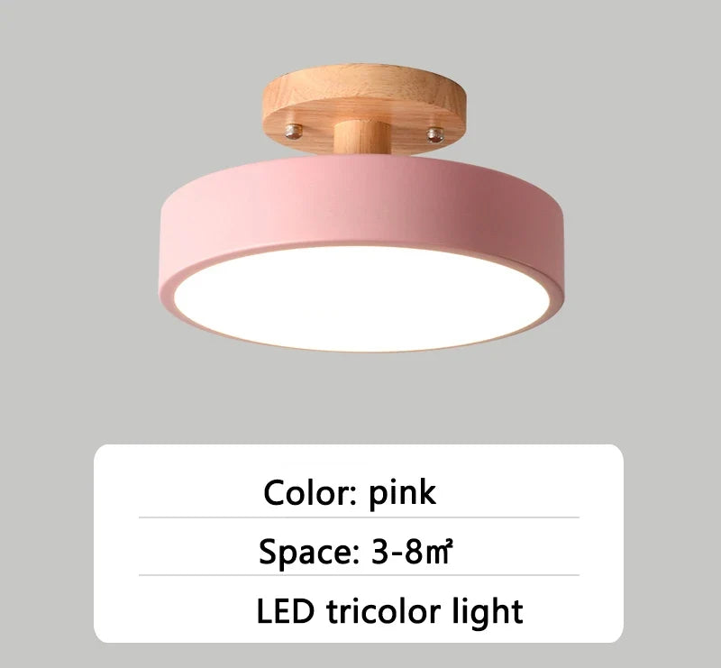 lustre nordique led pour salon café balcon vestiaire