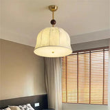 plafonnier en tissu style japonais pour un éclairage élégant