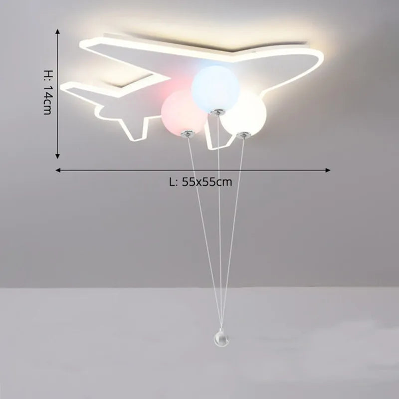 plafonnier nuage pour décoration enfant et espace intérieur