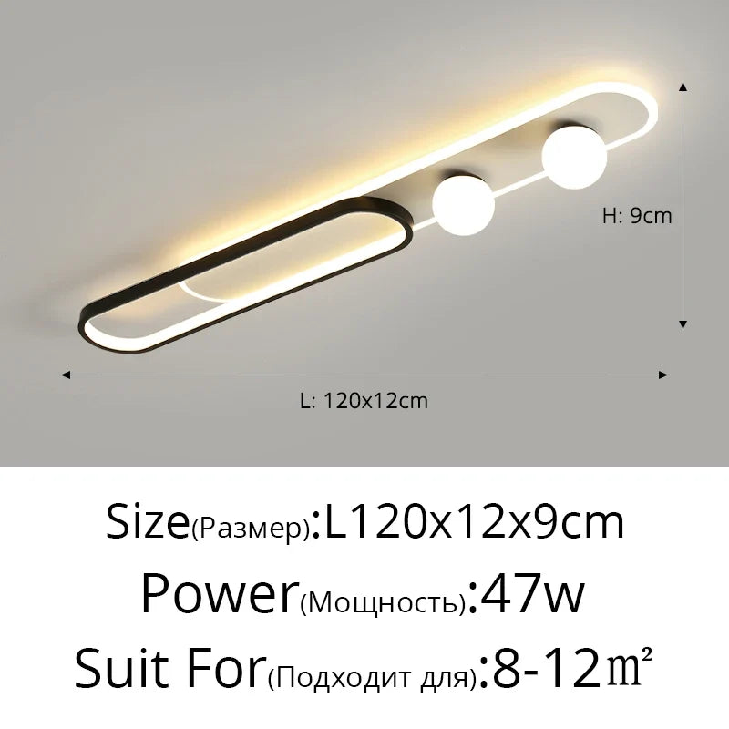 Plafonnier led moderne pour foyer hôtel hall et maison