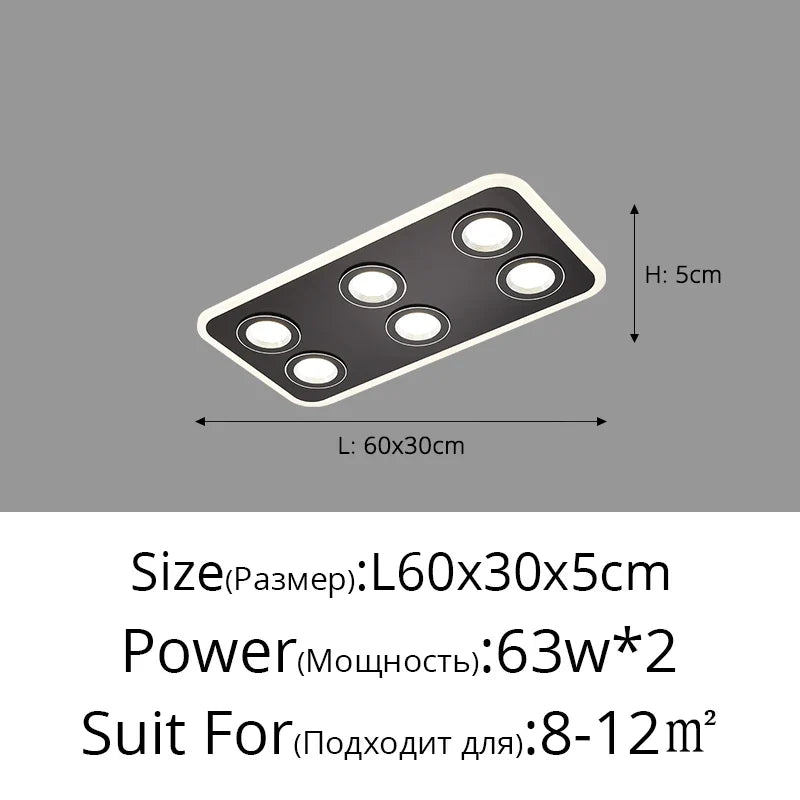 plafonnier led moderne pour décoration intérieure élégante et contemporaine