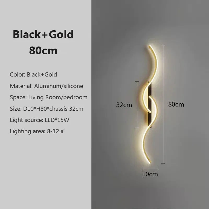 applique murale led moderne pour décoration intérieure et éclairage élégant