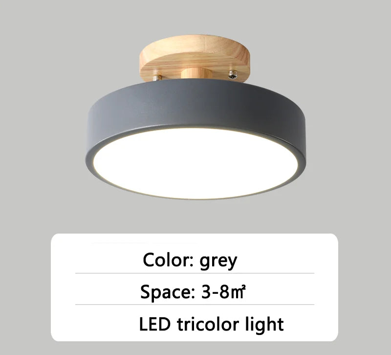 lustre nordique led pour salon café balcon vestiaire