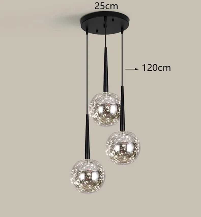 lustre nordique suspension éclairage intérieur décoration maison