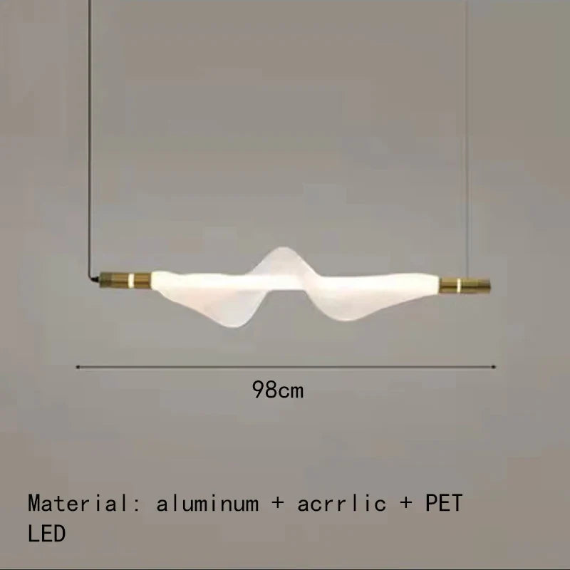 lustre design art déco suspendu pour cuisine et bar