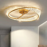 Plafonnier en cristal de luxe à led moderne pour décoration intérieure