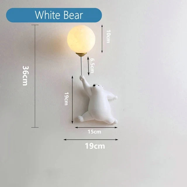 Applique murale en résine pour chambre d'enfant