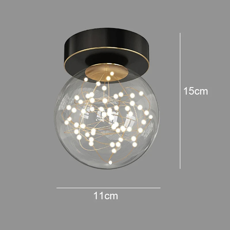 plafonnier led nordique pour éclairage et décoration intérieure