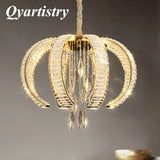 lustre de luxe en cristal pour villas haut de gamme personnalisé