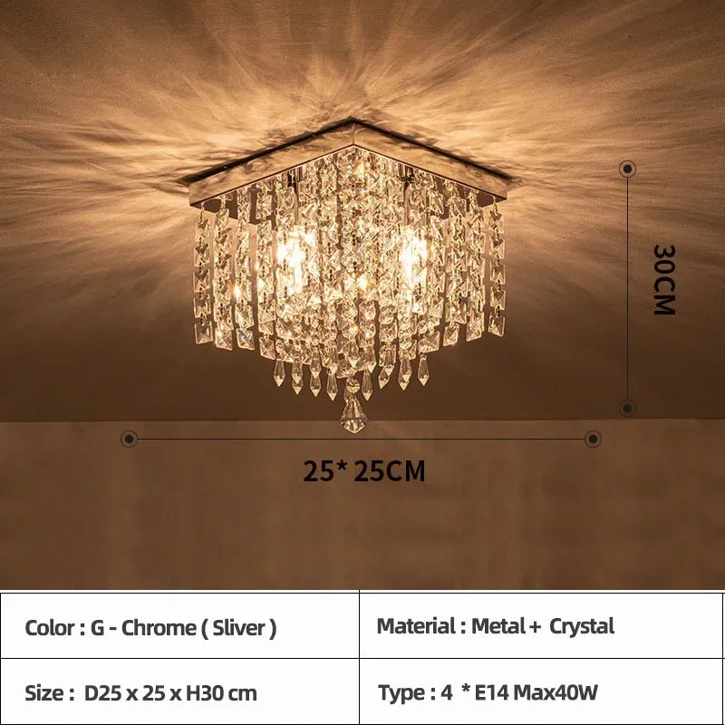 plafonnier led en bois style bohème moderne avec cristal élégant