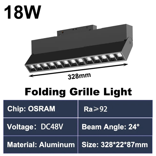 rail d éclairage magnétique moderne pour intérieur en aluminium