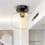 Plafonnier led nordique moderne en verre pour décoration maison