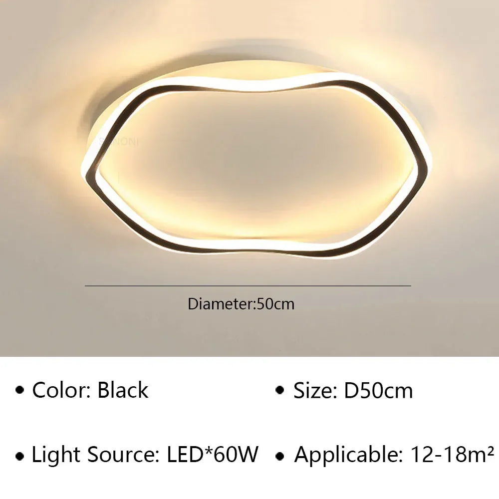 lustre led moderne simple pour diverses utilisations décoratives