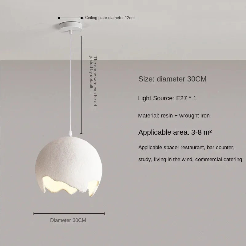 lustre en micro-ciment design moderne pour bar et restaurant