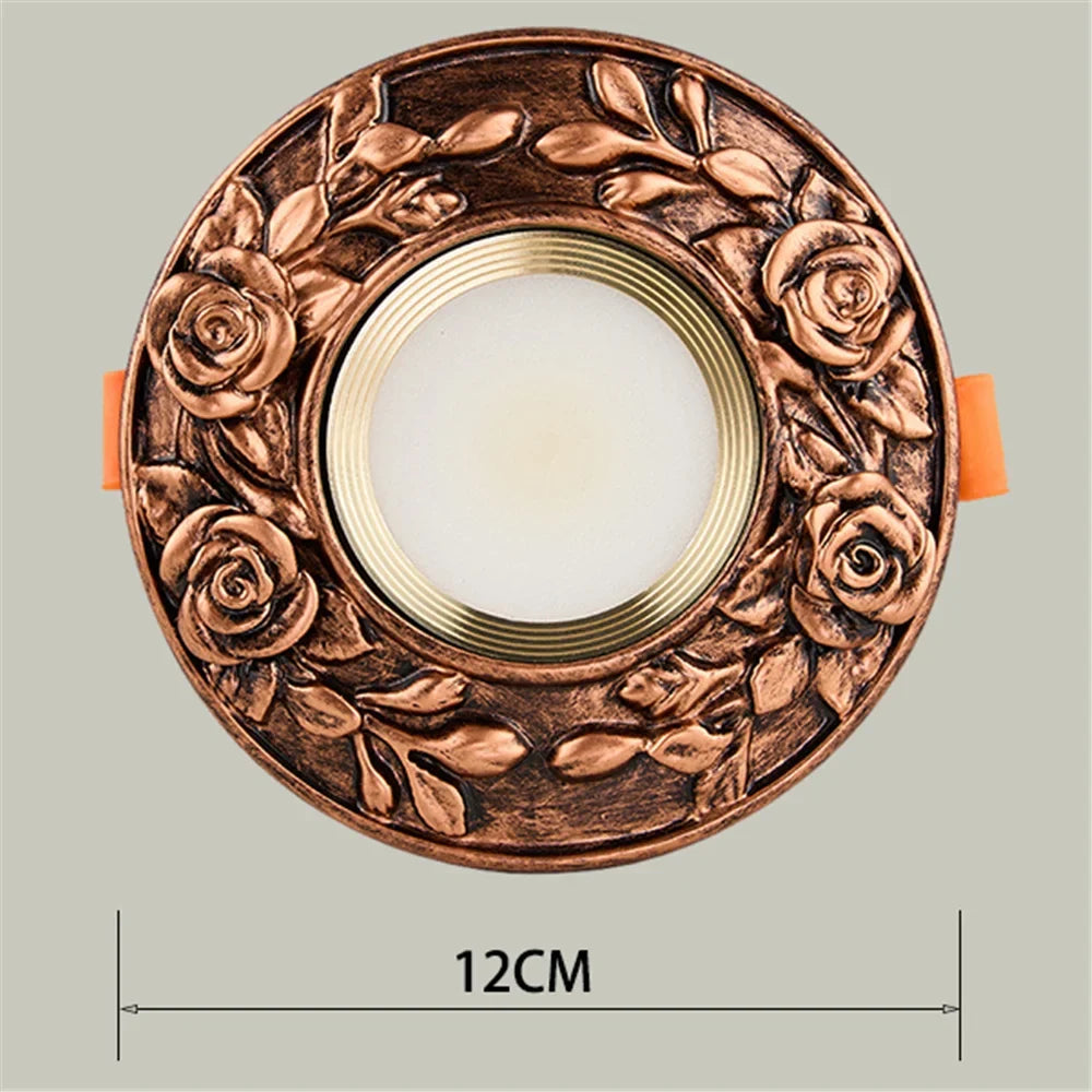 spot led encastrable rétro pour décoration style campagnard